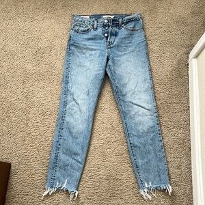 Levi wedgie jeans - light wash